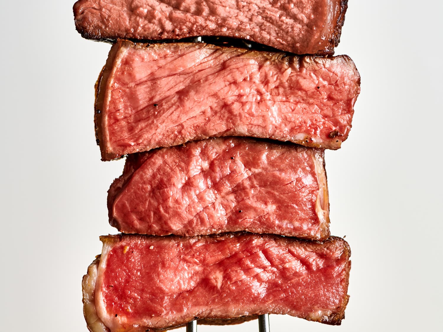 Internal temp for shop well done steak